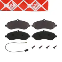 febi Bremsbel&auml;ge + Warnkontakt f&uuml;r CITROEN Jumpy PEUGEOT Expert FIAT Scudo 1.6 2.0 vorne