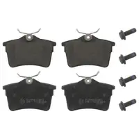 febi Bremsbel&auml;ge Bremsbelagsatz f&uuml;r CITROEN Berlingo PEUGEOT Partner/Tepee hinten 4254.14
