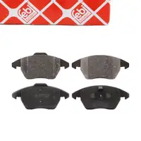 febi 16850 Bremsbel&auml;ge Bremsbelagsatz f&uuml;r CITROEN C4 PEUGEOT 207 208 1 3008 307 RCZ vorne
