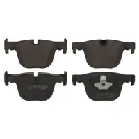 febi Bremsbel&auml;ge Bremsbelagsatz f&uuml;r BMW 3er F30 F31 F34 F80 4er F32 F33 F36 F82 F83 hinten