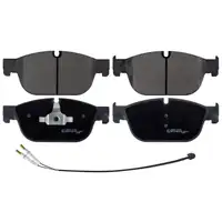 febi 16862 Bremsbel&auml;ge + Warnkontakt f&uuml;r CITROEN C5 3 C6 DS4 DS5 PEUGEOT 308 407 RCZ vorne