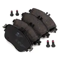 febi Bremsscheiben + Bel&auml;ge + Sensor f&uuml;r MERCEDES W176 W246 C/X117 mit Sportpaket vorne