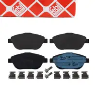 febi 16888 Bremsbel&auml;ge Bremsbelagsatz f&uuml;r CITROEN C3 2 Cactus DS3 OPEL Crossland/10 vorne