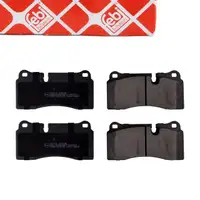 febi Bremsbel&auml;ge Bremsbelagsatz f&uuml;r AUDI 4L 6.0 TDI mit &Oslash; 370mm Scheiben hinten 4L0698451B