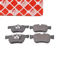 febi Bremsbel&auml;ge Bremsbelagsatz f&uuml;r CITROEN C4 Picasso 2 PEUGEOT 1 2/SW vorne 1612412380