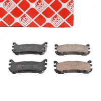 febi 170257 Bremsbel&auml;ge Bremsbelagsatz f&uuml;r MAZDA MX-5 1 2 NA NB 1.6 1.8 hinten 1U002648Z