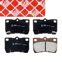 febi 170295 Bremsbel&auml;ge Bremsbelagsatz f&uuml;r LEXUS GS S19 IS C IS 2 hinten 04466-22190