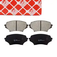 febi 170302 Bremsbel&auml;ge Bremsbelagsatz f&uuml;r MAZDA MX-5 3 1.8 2.0 NC18 vorne