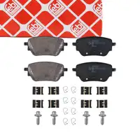 febi 171399 Bremsbel&auml;ge f&uuml;r MERCEDES W177 V177 W247 C118 X118 H247 X247 hinten 0004205703