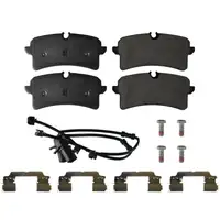 febi 172183 Bremsbel&auml;ge + Warnkontakt f&uuml;r AUDI A6 C7 S6 RS6 A7 4G S7 RS7 hinten 4H0698451F