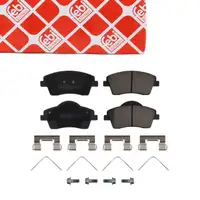 febi 180229 Bremsbel&auml;ge Bremsbelagsatz f&uuml;r VOLVO XC40 536 mit 296mm vorne