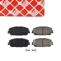 febi brake pads for RENAULT Arkana, Captur 2, Espace 5, Megane 4, Scenic 4, and Talisman (front)