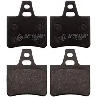 febi 116040 Bremsbel&auml;ge Bremsbelagsatz f&uuml;r CITROEN XM Y4 2.5 TD 3.0 V6 hinten 4251.83