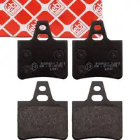 febi 116040 Bremsbel&auml;ge Bremsbelagsatz f&uuml;r CITROEN XM Y4 2.5 TD 3.0 V6 hinten 4251.83