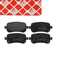 febi 116060 Bremsbel&auml;ge Bremsbelagsatz f&uuml;r CHRYSLER Grand Voyager 5 FIAT Freemont hinten