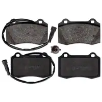 febi 116062 Bremsbel&auml;ge + Warnkontakt f&uuml;r FIAT Coupe 2.0 20V Turbo 220PS hinten 9947643