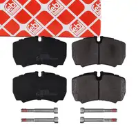 febi Bremsbel&auml;ge Bremsbelagsatz f&uuml;r FORD Transit 2.2 2.3 2.4 3.2 TDCi hinten 1718023
