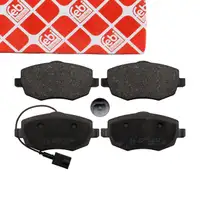 febi 116097 Bremsbel&auml;ge Bremsbelagsatz + Warnkontakt f&uuml;r LANCIA Ypsilon 843 vorne 77365217