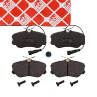 febi Bremsbel&auml;ge + Warnkontakt f&uuml;r ALFA ROMEO 2.0 T.S. Bj. 09.1992-09.1998 vorne 9946023