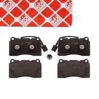febi 116005 Bremsbel&auml;ge + Warnkontakt f&uuml;r ALFA ROMEO Giulietta bis Fgst.-Nr. 7172583 vorne