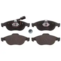febi 116014 Bremsbel&auml;ge + Warnkontakt f&uuml;r ALFA ROMEO 147 937 156 932 LANCIA Lybra vorne