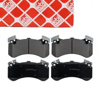 febi Bremsbel&auml;ge Bremsbelagsatz f&uuml;r AUDI A8 4H D4 mit &Oslash; 400mm Scheiben vorne 4G0698151AB