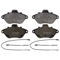 febi 116039 Bremsbel&auml;ge Bremsbelagsatz f&uuml;r CITROEN XM/Break Y3 2.0-3.0 vorne 4252.96