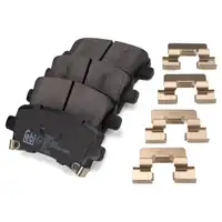 febi 116147 Bremsbeläge Bremsklötze für OPEL Insignia A POC J60 SAAB 9-5 YS3G hinten