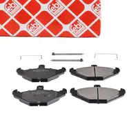 febi 116158 Bremsbeläge Bremsbelagsatz für OPEL Speedster 2.0 Turbo 2.2 hinten 4801293