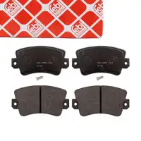 febi Bremsbel&auml;ge Bremsbelagsatz f&uuml;r RENAULT Trafic 1.4 1.7 2.1D 2.5D vorne 7701200980
