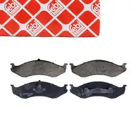 febi 116197 Bremsbel&auml;ge Bremsbelagsatz Bremskl&ouml;tze Bremssteine vorne