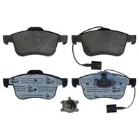 febi 116104 Bremsbel&auml;ge + Warnkontakt f&uuml;r FIAT Doblo 263 OPEL Combo LANCIA Delta 3 vorne