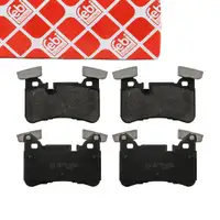 febi 116132 Bremsbel&auml;ge f&uuml;r MERCEDES W212 S212 W204 C204 S204 C218 X218 hinten 0004203400