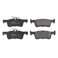 febi 116240 Bremsbel&auml;ge Bremsbelagsatz f&uuml;r FORD Fiesta 7 MK7 PEUGEOT 308 1 2 308 2 hinten