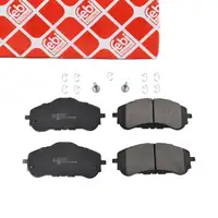 febi 116241 Bremsbel&auml;ge f&uuml;r PEUGEOT 308 1 2 308 SW 2 mit &Oslash; 283mm Scheiben vorne 1610428780