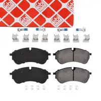 febi 116246 Bremsbel&auml;ge f&uuml;r VW Crafter SY SX MAN TGE mit &Oslash; 303mm Scheiben vorne 2N0698151