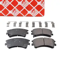 febi 116298 Bremsbel&auml;ge Bremsbelagsatz f&uuml;r MAZDA 6 GG GY 2.0 2.3 vorne GJYF-33-23ZE