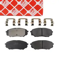febi 116358 Bremsbel&auml;ge f&uuml;r KIA Sorento 3 UM mit &Oslash; 321mm Scheiben vorne 58101-C5A70