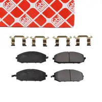 febi 116377 Bremsbel&auml;ge f&uuml;r NISSAN Patrol GR 5 Y61 2.8 TD 3.0 DTi 4.8 vorne 41060-VB290