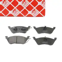 febi 116318 Bremsbel&auml;ge f&uuml;r CHRYSLER Voyager 4 RG RS Bj. 02.2000-12.2008 hinten 05019805AA