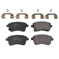 febi Brake Pads Brake Pad Set for KIA Venga YN 1.4 1.6 Model Year 02/2010 Front 58101-1PA00