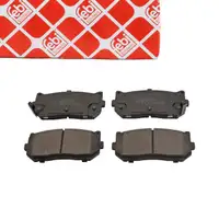 febi Bremsbel&auml;ge Bremsbelagsatz f&uuml;r KIA Carens Clarus Shuma 1 2 Sephia hinten 0K2FC2628Z