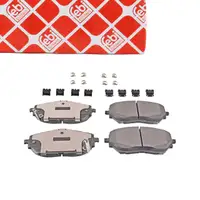 febi 116400 Bremsbel&auml;ge Bremsbelagsatz f&uuml;r TOYOTA C-HR X1 1.2 1.8 2.0 vorne 04465-F4010