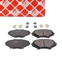 febi 116404 Bremsbel&auml;ge Bremsbelagsatz f&uuml;r MAZDA RX-8 SE FE 1.3 vorne F1Y1-33-23ZA