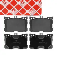 febi Bremsbel&auml;ge f&uuml;r MERCEDES W205 A205 C205 S205 C257 W213 S213 A238 C238 X253 C253 vorne