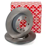 febi 01715 Bremsscheiben Satz f&uuml;r BMW 3er E36 316i 318i 318tds 1.8i 1.9i vorne 34116757751