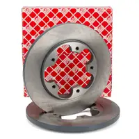 febi 105712 Bremsscheiben Satz f&uuml;r FORD Transit V363 mit Einfachbereifung hinten 1815599