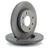 febi 11105 Bremsscheiben Satz f&uuml;r CITROEN Xsara N1 N2 N3 PEUGEOT 206 306 vorne