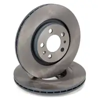 febi 17936 Bremsscheiben Satz f&uuml;r VW Golf 4 8L1 Leon 1M Octavia 1 PR-1LR/1LS/1ZM/1ZP vorne