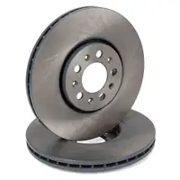 febi Bremsscheiben + Bremsbel&auml;ge + Sensor f&uuml;r VW Polo 5 8X Ibiza 4 Fabia 2 3 4 Rapid vorne